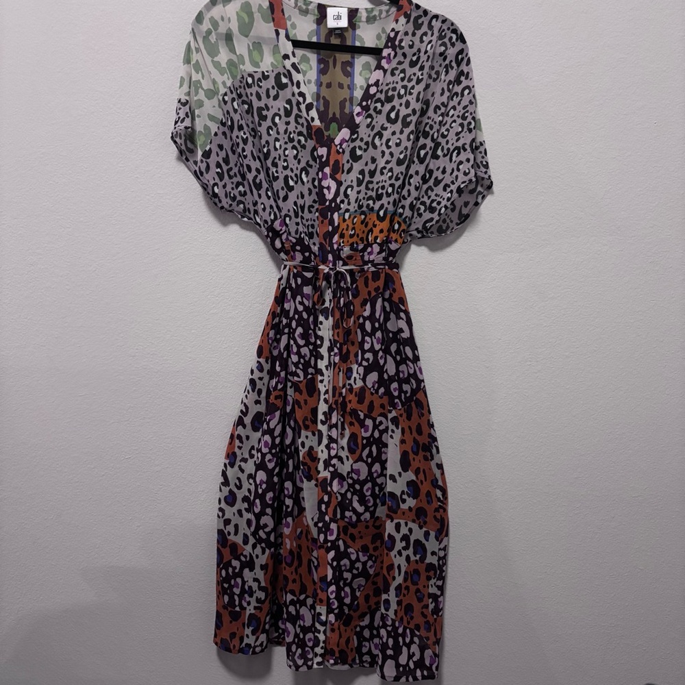 ✨ Cabi Escape Leopard Print Dress ✨ - Picture 3 of 3
